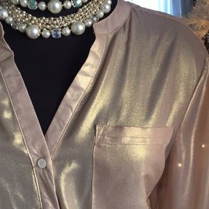 🎁‼️GOLD BLOUSE🎁🎄